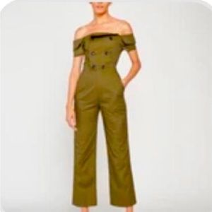 Marissa Webb Rylan Canvas jumpsuit in forest